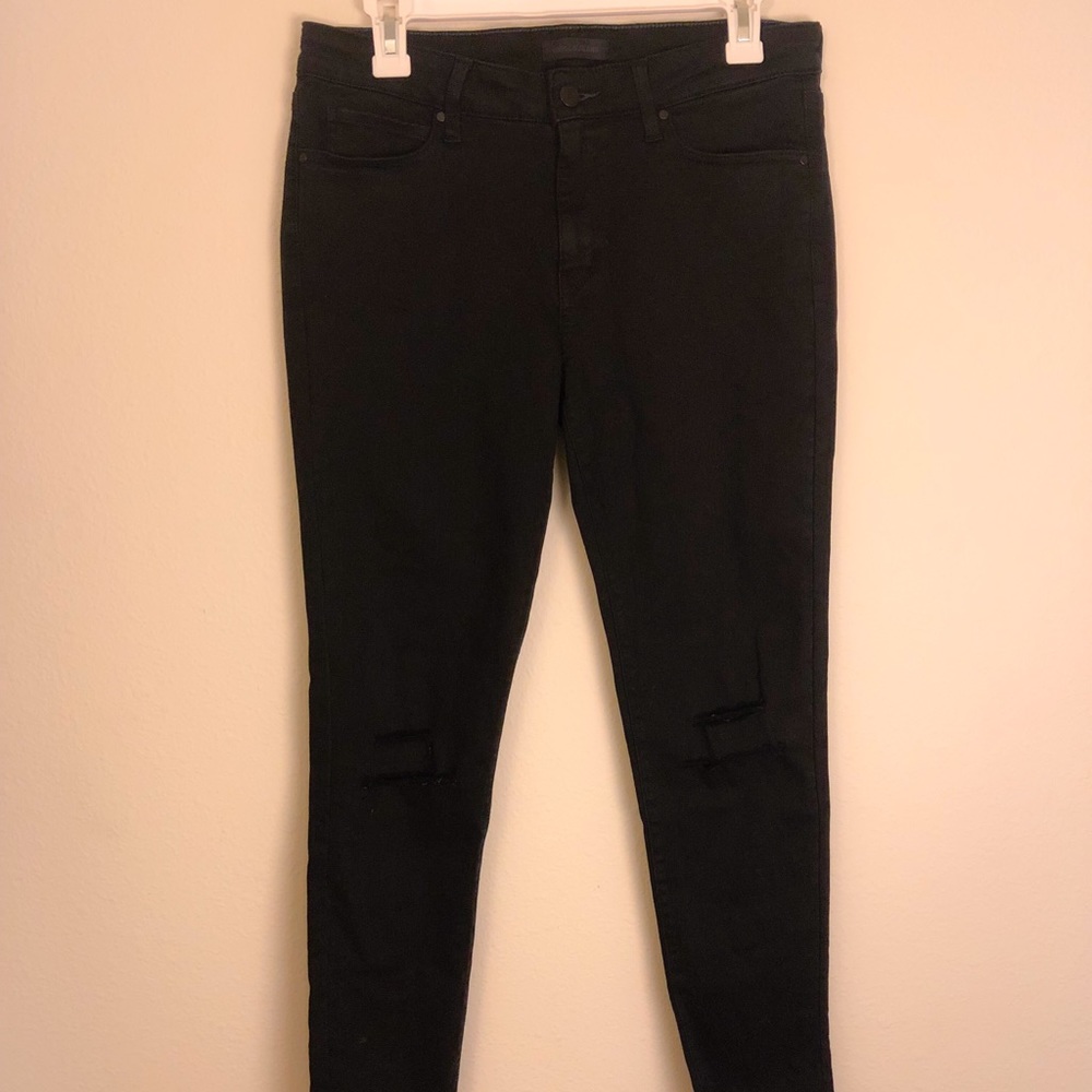 Uniqlo Black Mid rise Skinny Jegging